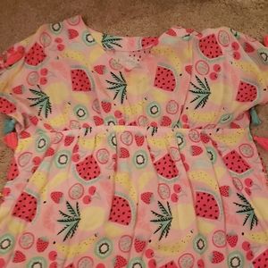 Big Girls Swimming Suit Cover-Up